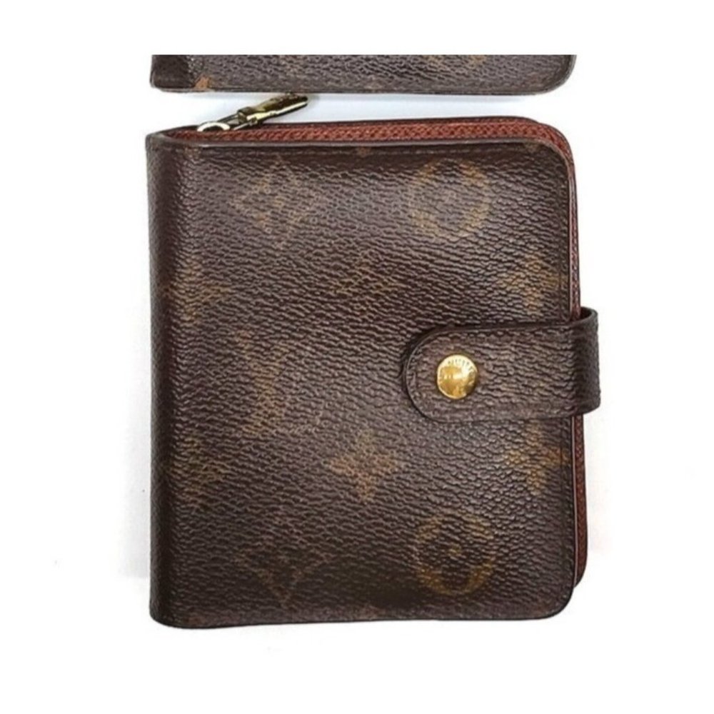 01209088#Y V Louis Vuitton Wallet Brown Monogram